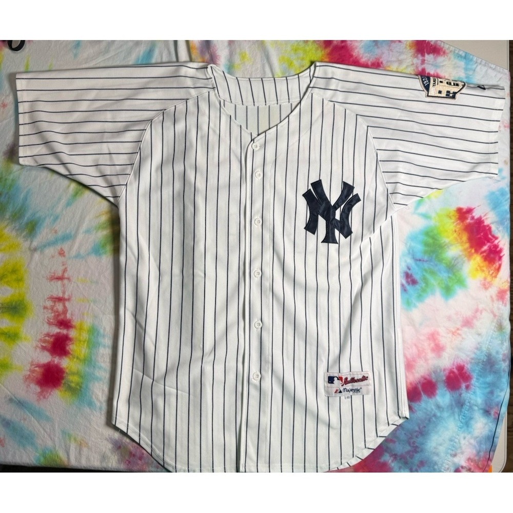 Alex Rodriguez 2008 New York Yankees Men's Home Jersey w/ Stadium Patch Majestic